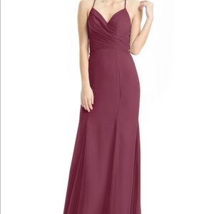 Azazi Carolina floorlength dress Mulberry